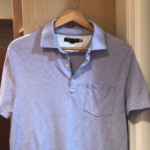 Banana republic men’s Medium purple heather polo